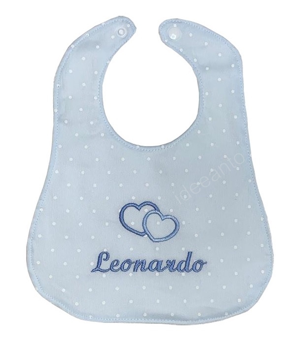 Asciugamano Con Cappuccio Neonato Personalizzato Con Nome, In Spugna 100% Cotone, 80x80 Cm, Celeste